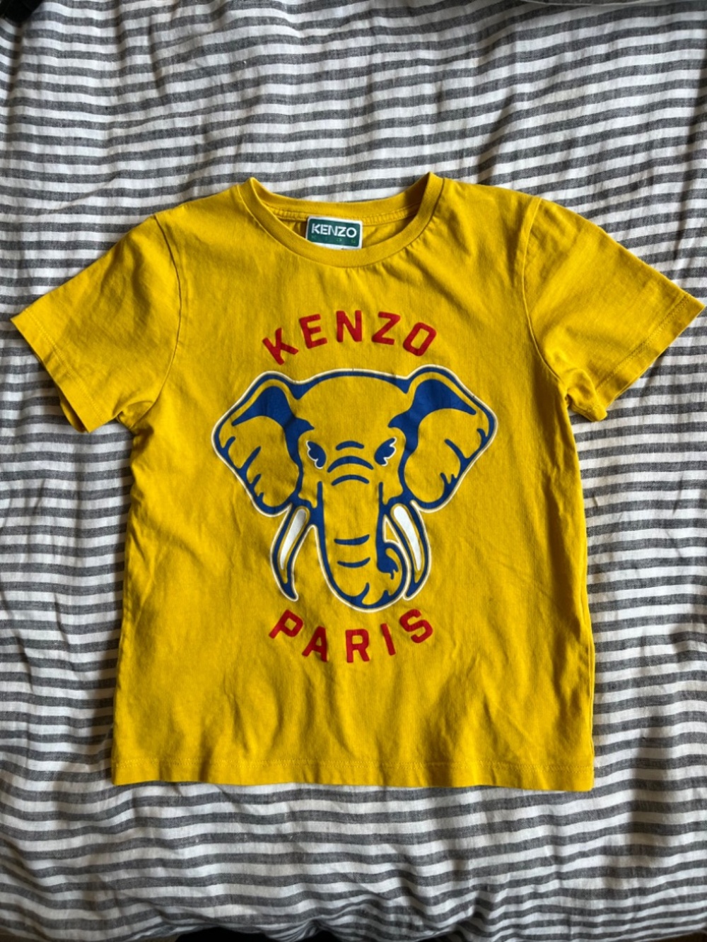 Kenzo Kids elephant Paris t-shirt